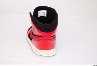 Nabil Clothes  332 red black and high-top sneakers shoes…